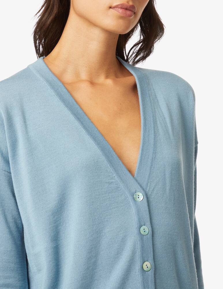 rinascente Rinascente Collection V-neck cardigan over - Light blue