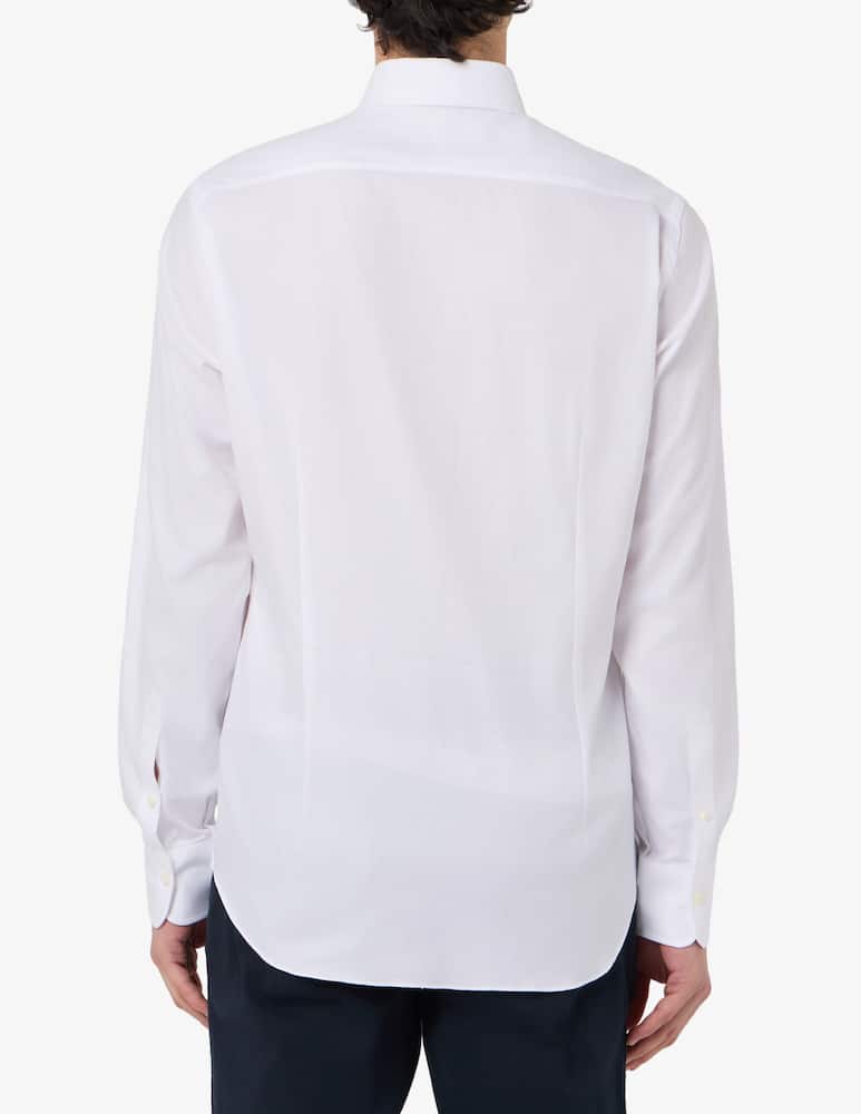 Alessandro Gherardi Camicia regular fit in twill di cotone no stiro - immagine 3 Alessandro Gherardi Camicia regular fit in twill di cotone no stiro - immagine 3