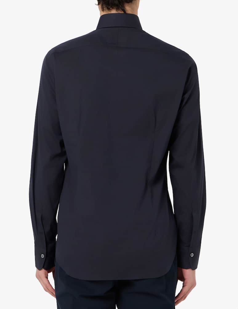 Alessandro Gherardi Camicia regular fit in popeline stretch no stiro - immagine 3 Alessandro Gherardi Camicia regular fit in popeline stretch no stiro - immagine 3