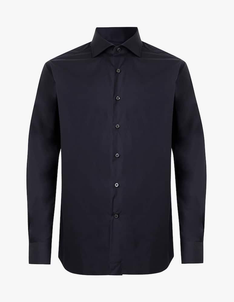 Alessandro Gherardi Camicia regular fit in popeline stretch no stiro - immagine 5 Alessandro Gherardi Camicia regular fit in popeline stretch no stiro - immagine 5