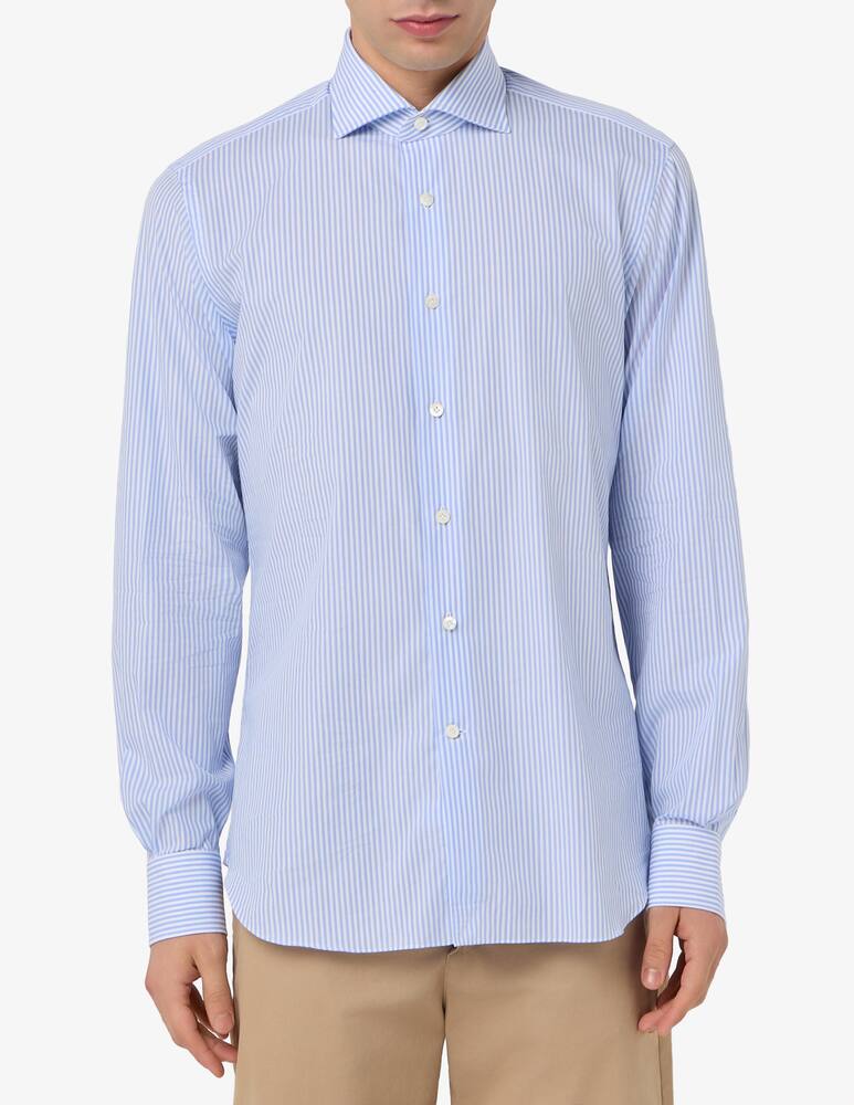 Alessandro Gherardi Camicia regular fit bacchetta in poplin no stiro - immagine 1 Alessandro Gherardi Camicia regular fit bacchetta in poplin no stiro - immagine 1