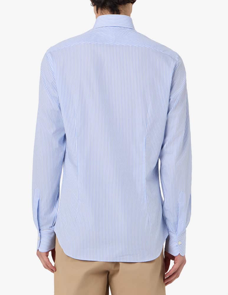 rinascente Alessandro Gherardi Camicia regular fit bacchetta in poplin no stiro