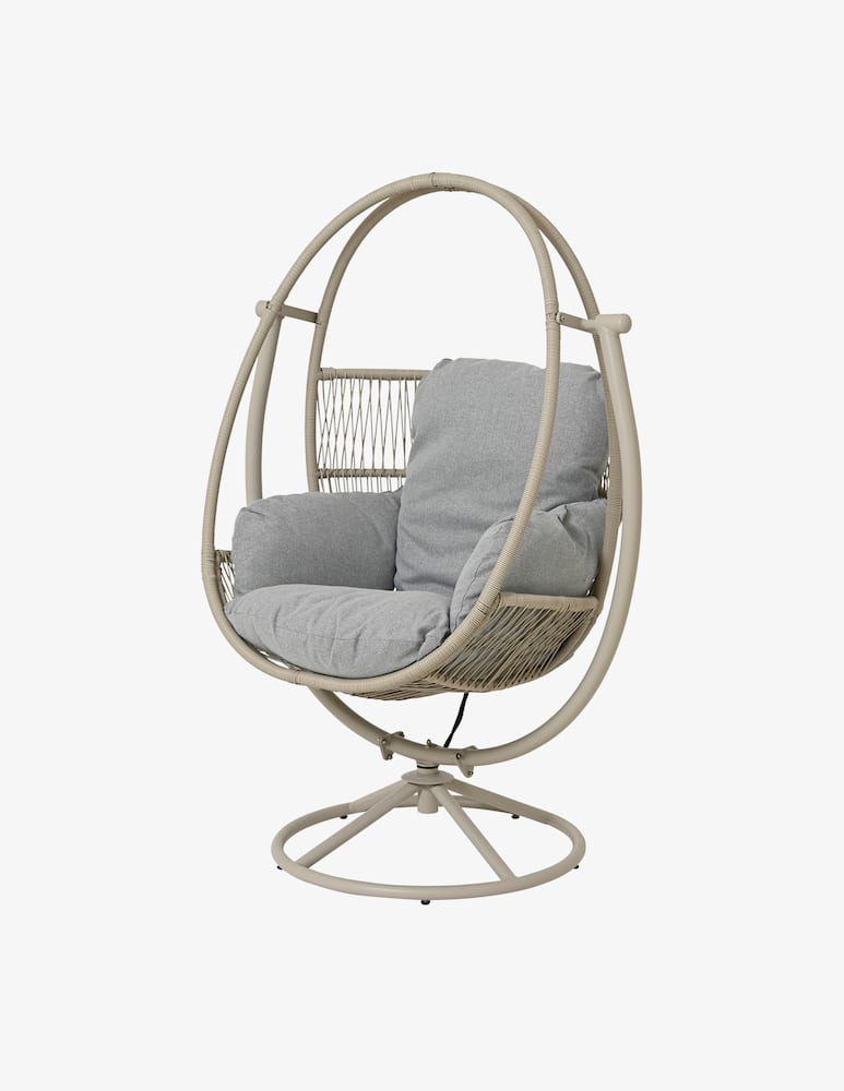 rinascente Kaemingk Tunja Sedia girevole in vimini per esterno