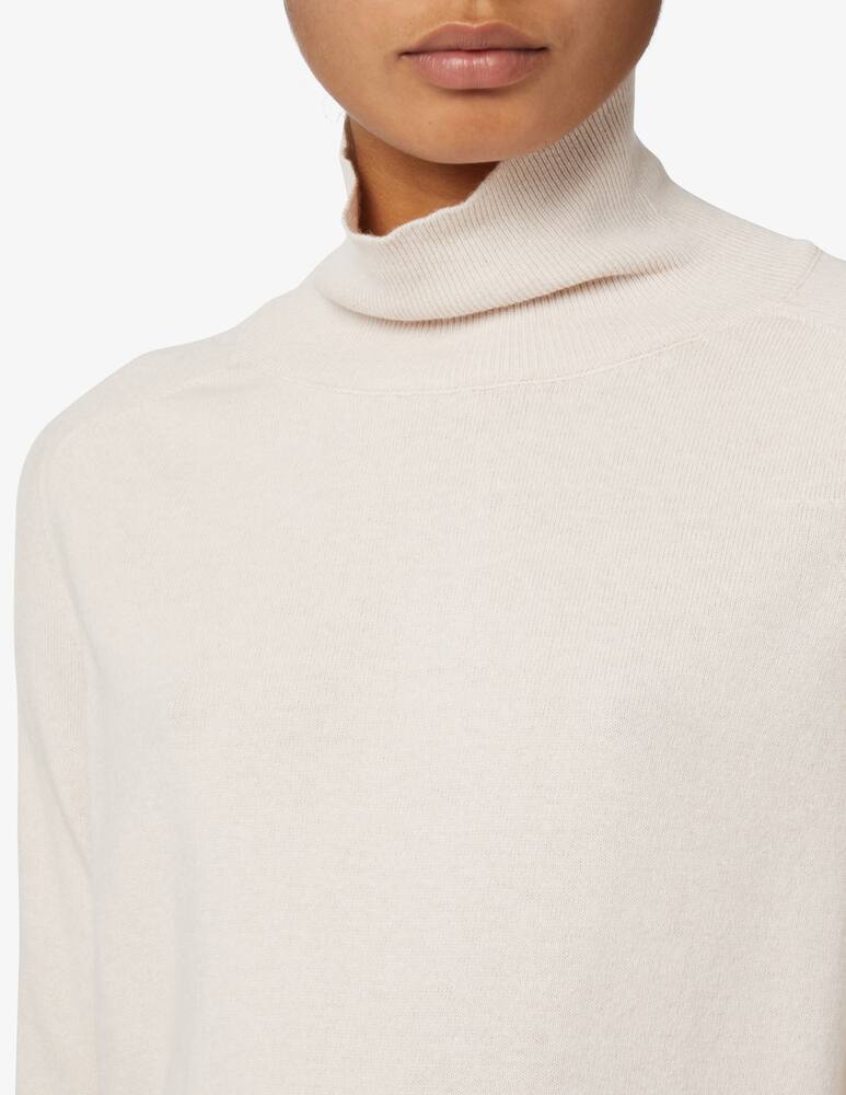 rinascente Rinascente Collection Maglione collo alto e manica lunga - Bianco