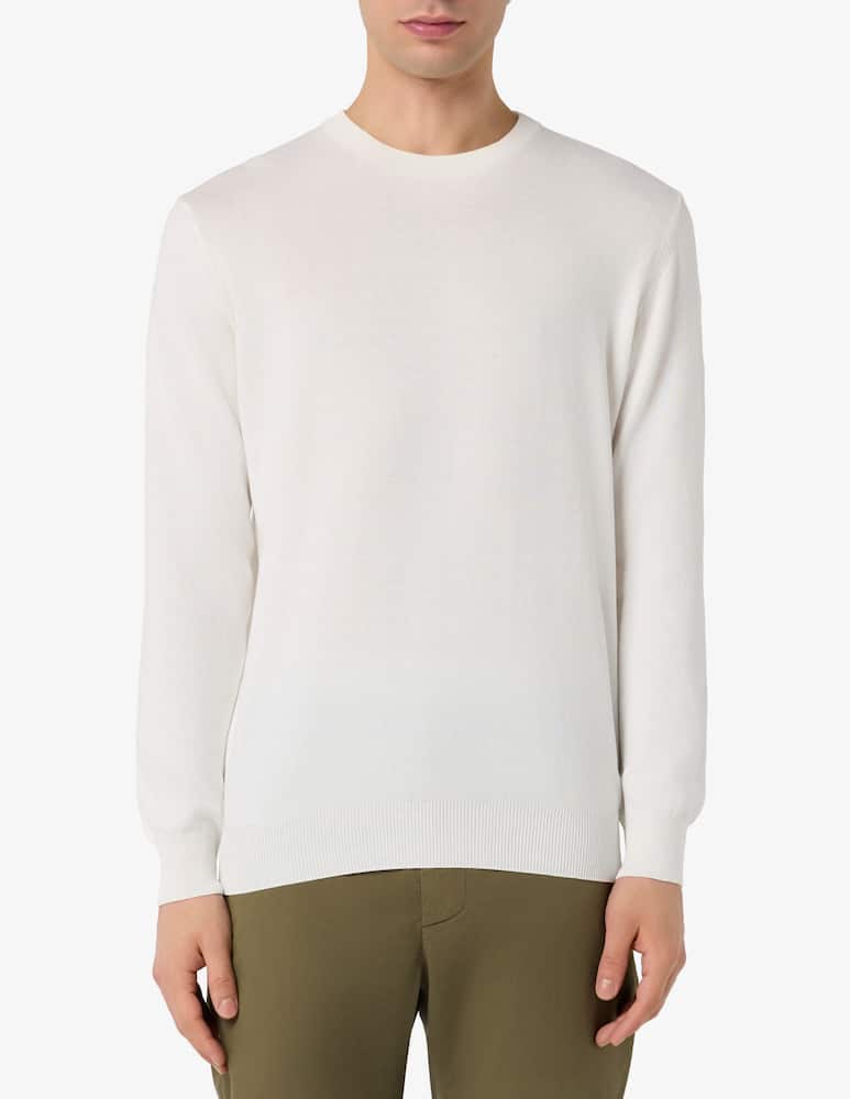 Rinascente Collection Cotton crewneck jumper - picture 1 Rinascente Collection Cotton crewneck jumper - picture 1