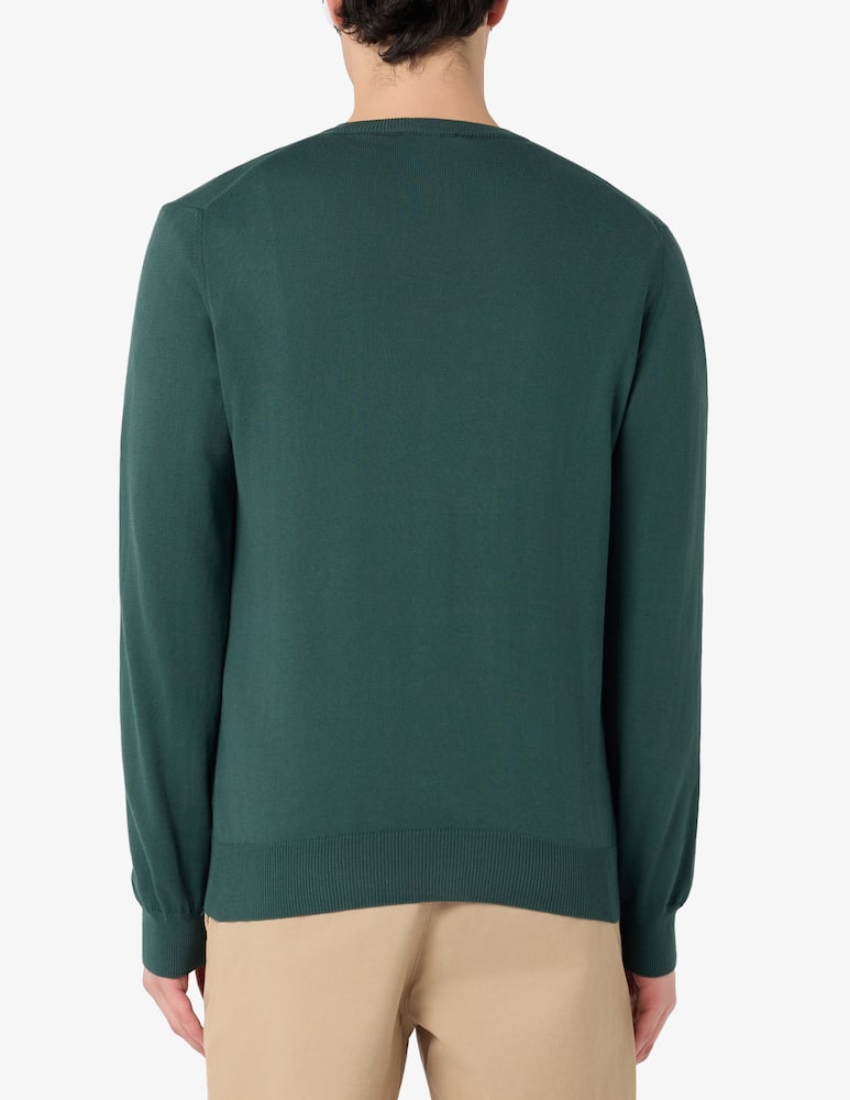 Rinascente Collection V-neck cotton jumper - picture 3 Rinascente Collection V-neck cotton jumper - picture 3