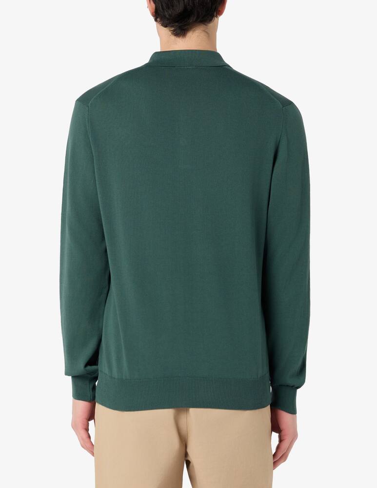 Rinascente Collection Long sleeve cotton polo - picture 3 Rinascente Collection Long sleeve cotton polo - picture 3