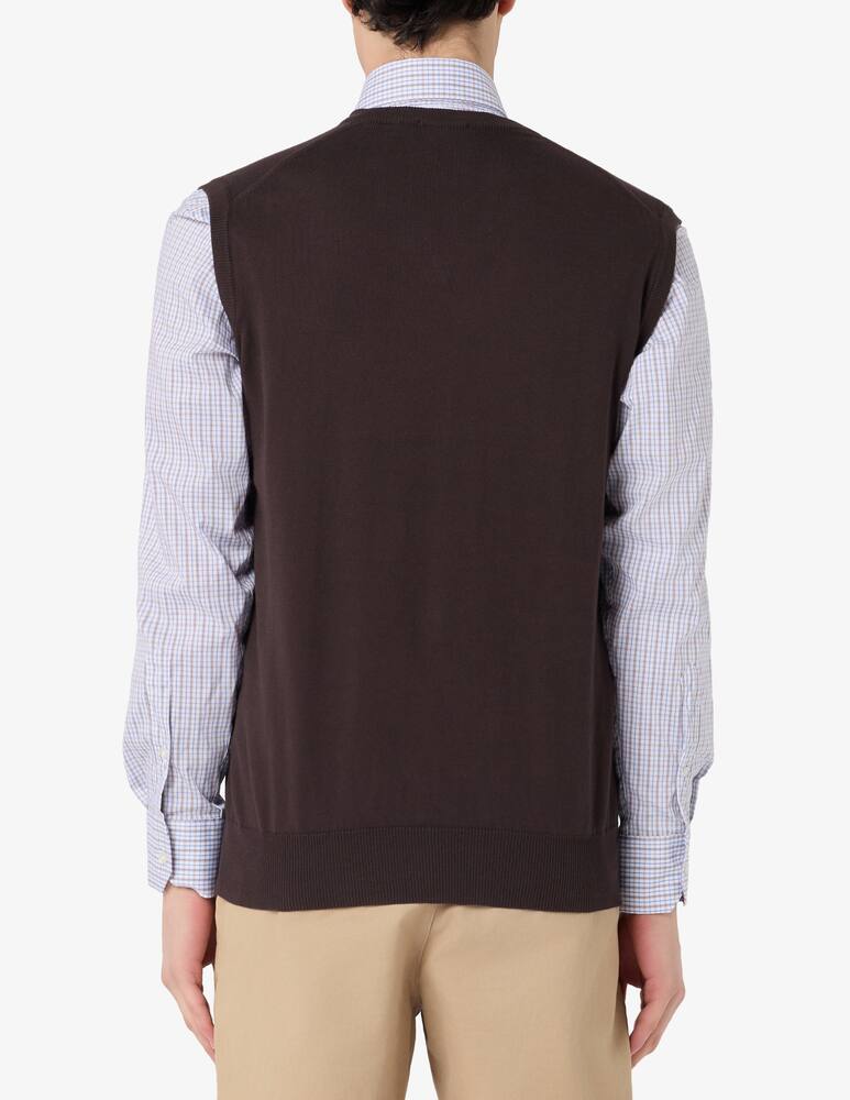 rinascente Rinascente Collection V-neck cotton gilet