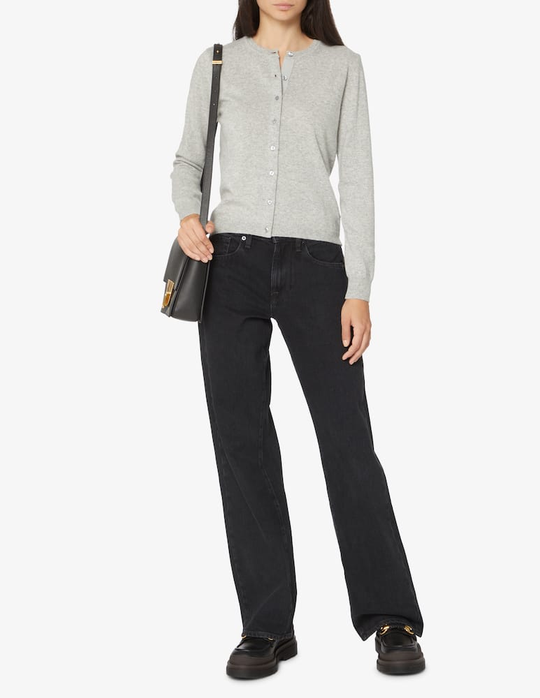 rinascente Rinascente Collection Koran neck cardigan - Grey