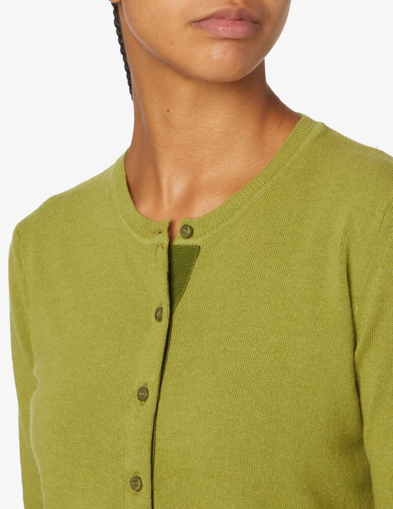 rinascente Rinascente Collection Cardigan collo a coreana - Giallo