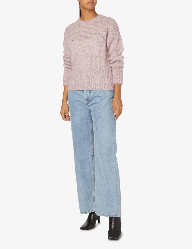 rinascente Rinascente Collection Maglione girocollo in misto mohair - Rosa