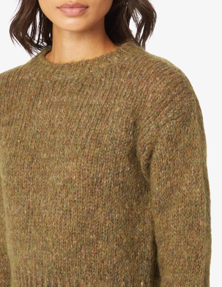 rinascente Rinascente Collection Maglione girocollo in misto mohair - Oliva