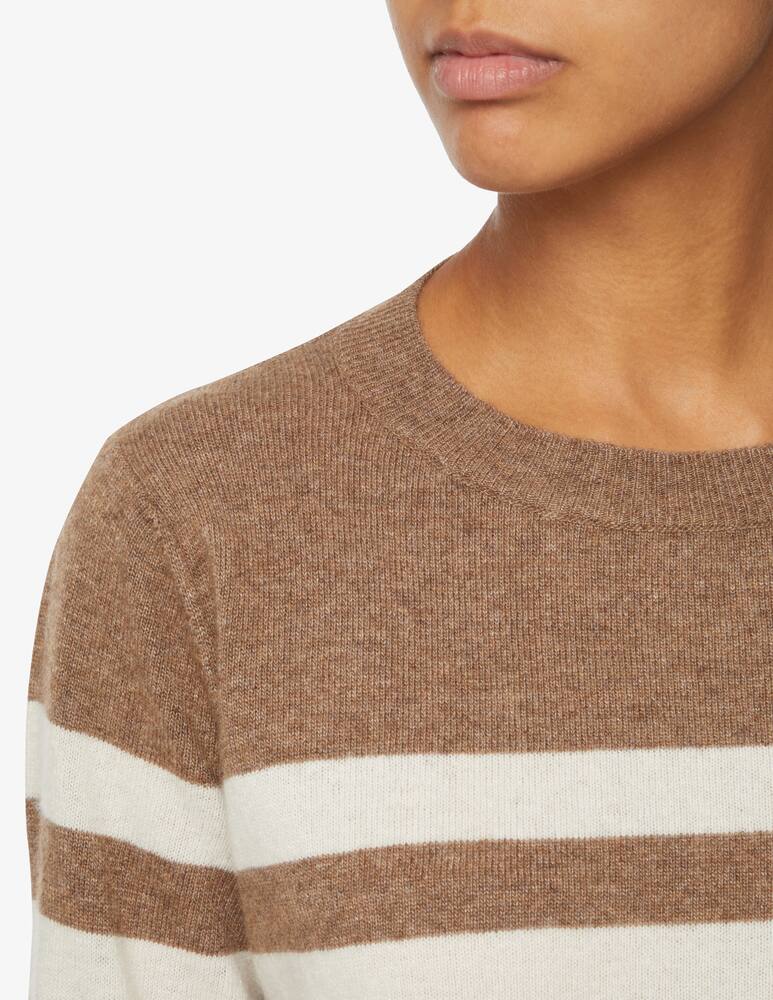 Rinascente Collection Maxi striped sweater - Beige - picture 4 Rinascente Collection Maxi striped sweater - Beige - picture 4