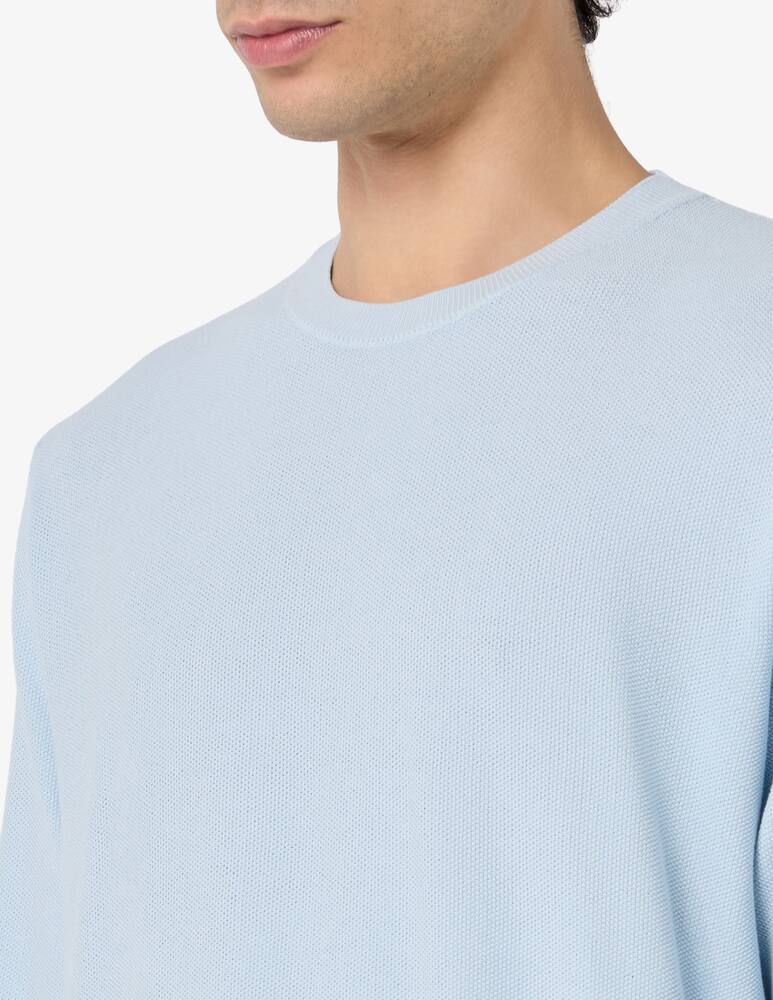 rinascente Rinascente Collection Maglia grana di riso in cotone tinto capo