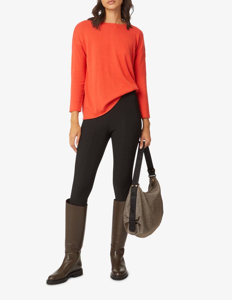 rinascente Rinascente Collection Maglione boxie collo a barca - Arancione