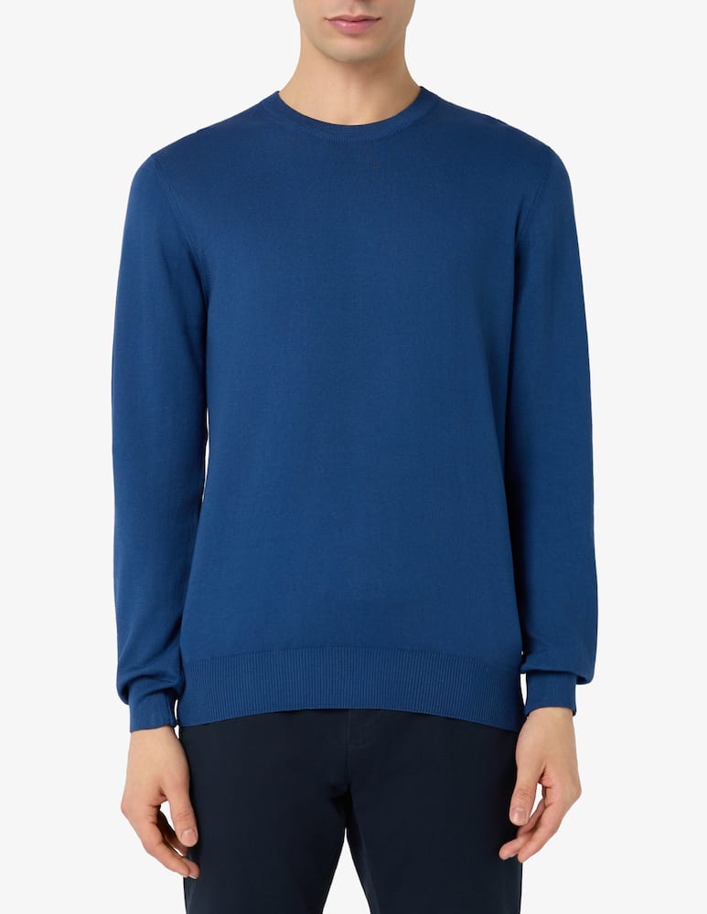 Rinascente Collection Maglia in cotone tinto capo - immagine 1 Rinascente Collection Maglia in cotone tinto capo - immagine 1