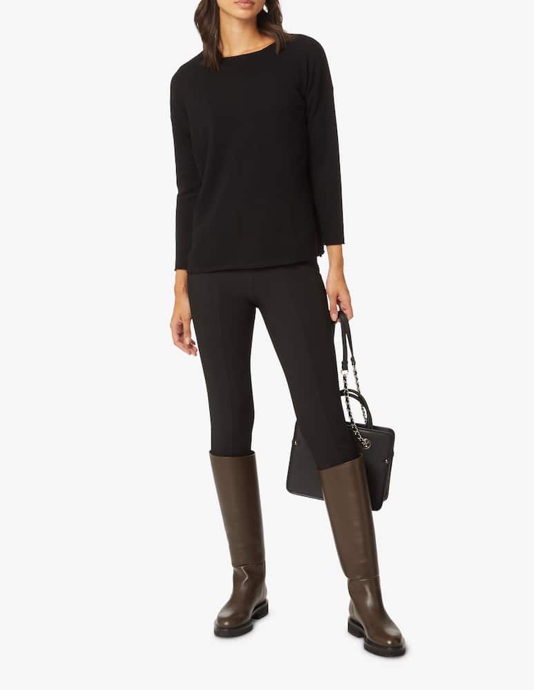 rinascente Rinascente Collection Maglione boxie collo a barca - Nero