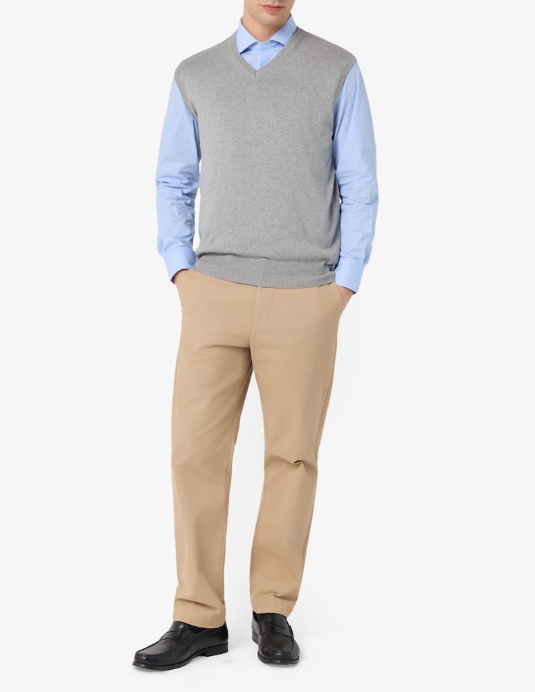 rinascente Rinascente Collection V-neck cotton gilet