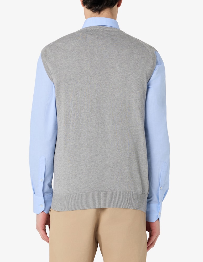 rinascente Rinascente Collection V-neck cotton gilet