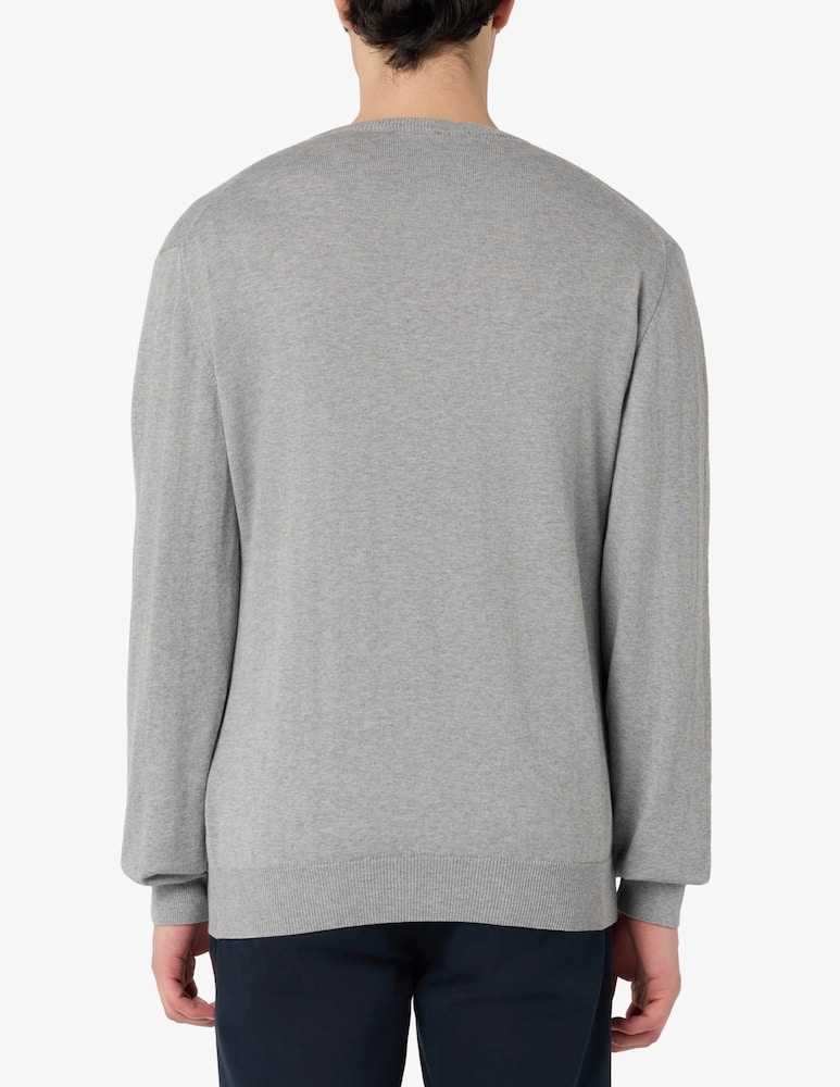 Rinascente Collection V-neck cotton jumper - picture 3 Rinascente Collection V-neck cotton jumper - picture 3