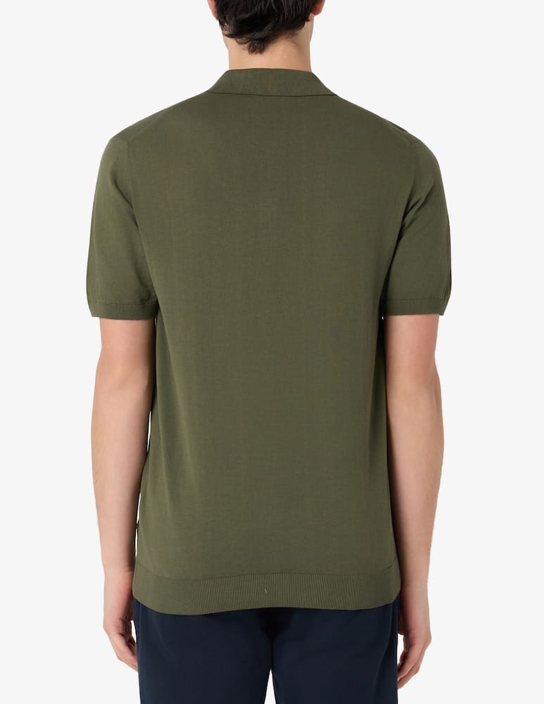 Rinascente Collection Polo cotton crepe knit - picture 3
