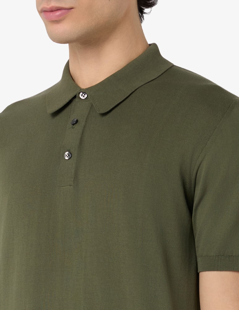 Rinascente Collection Polo cotton crepe knit - picture 4