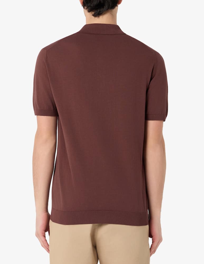 Rinascente Collection Polo cotton crepe knit - picture 3