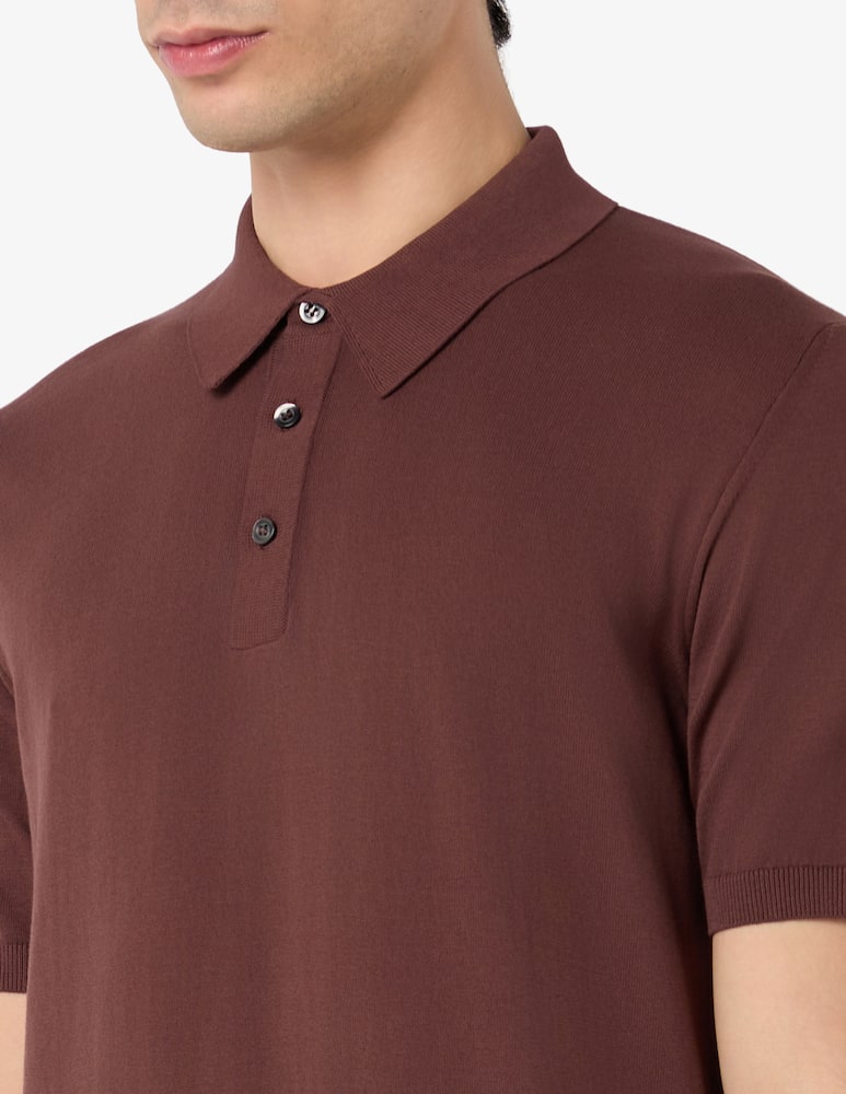 Rinascente Collection Polo cotton crepe knit - picture 4