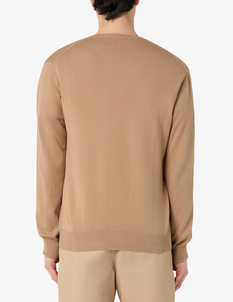 Rinascente Collection V-neck cotton jumper - picture 3 Rinascente Collection V-neck cotton jumper - picture 3