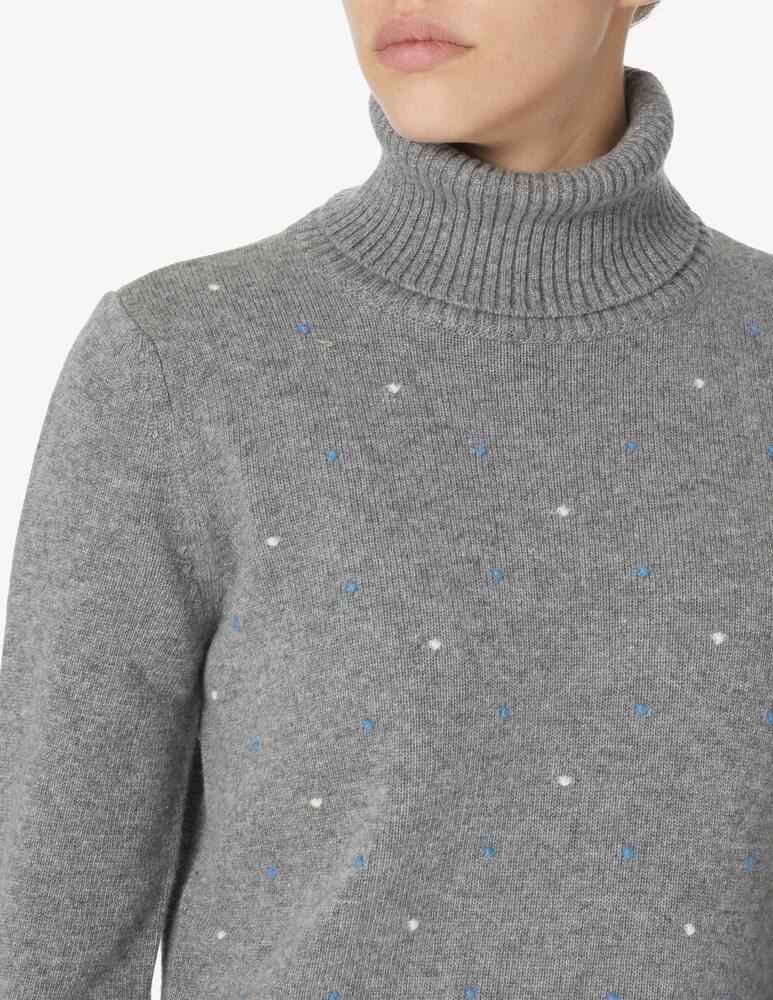 rinascente Elizabeth Ascot Long sleeve turtleneck - Grey