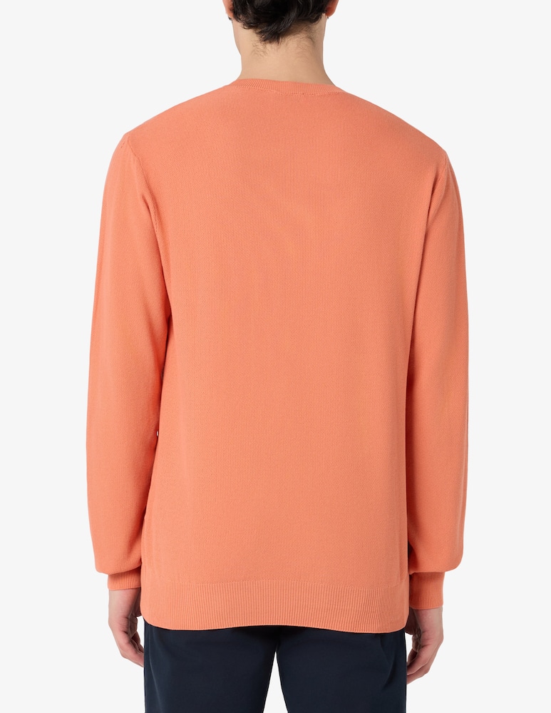 rinascente Rinascente Collection Maglia grana di riso in cotone tinto capo