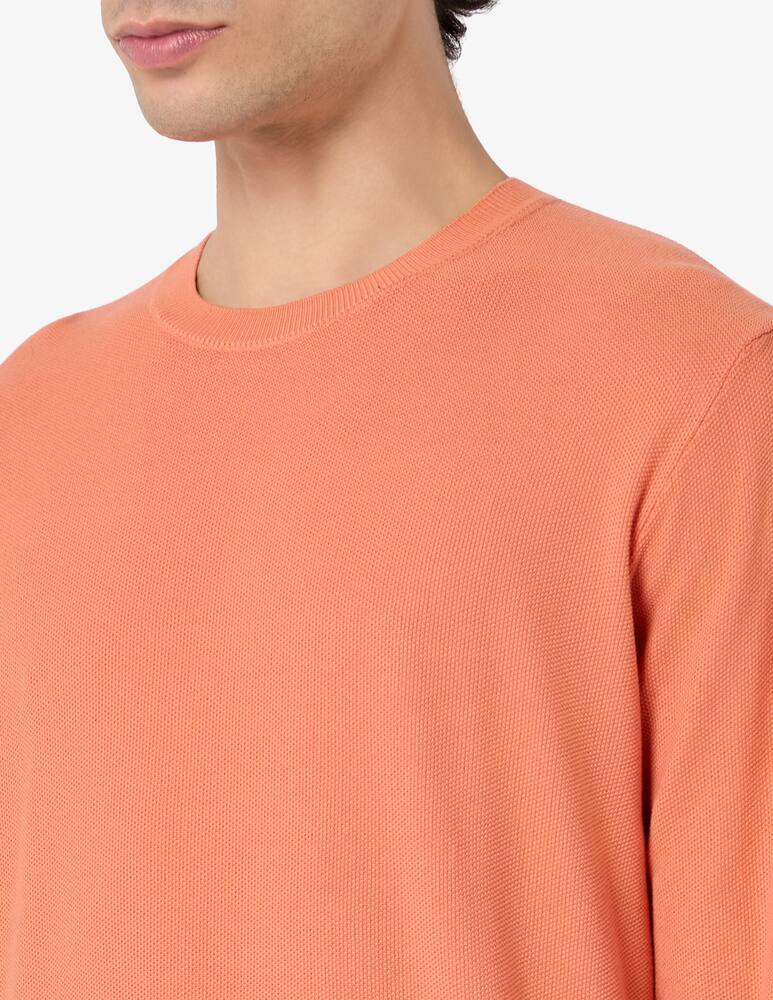 rinascente Rinascente Collection Maglia grana di riso in cotone tinto capo