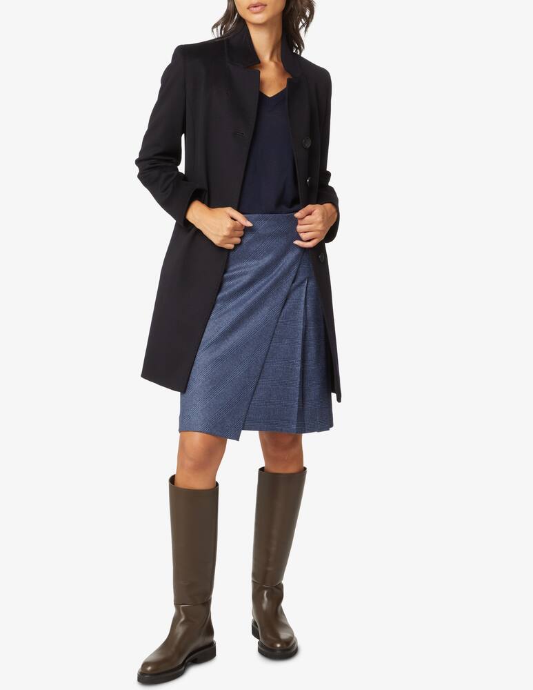 Cinzia Rocca Wool short coat - Black - picture 2 Cinzia Rocca Wool short coat - Black - picture 2