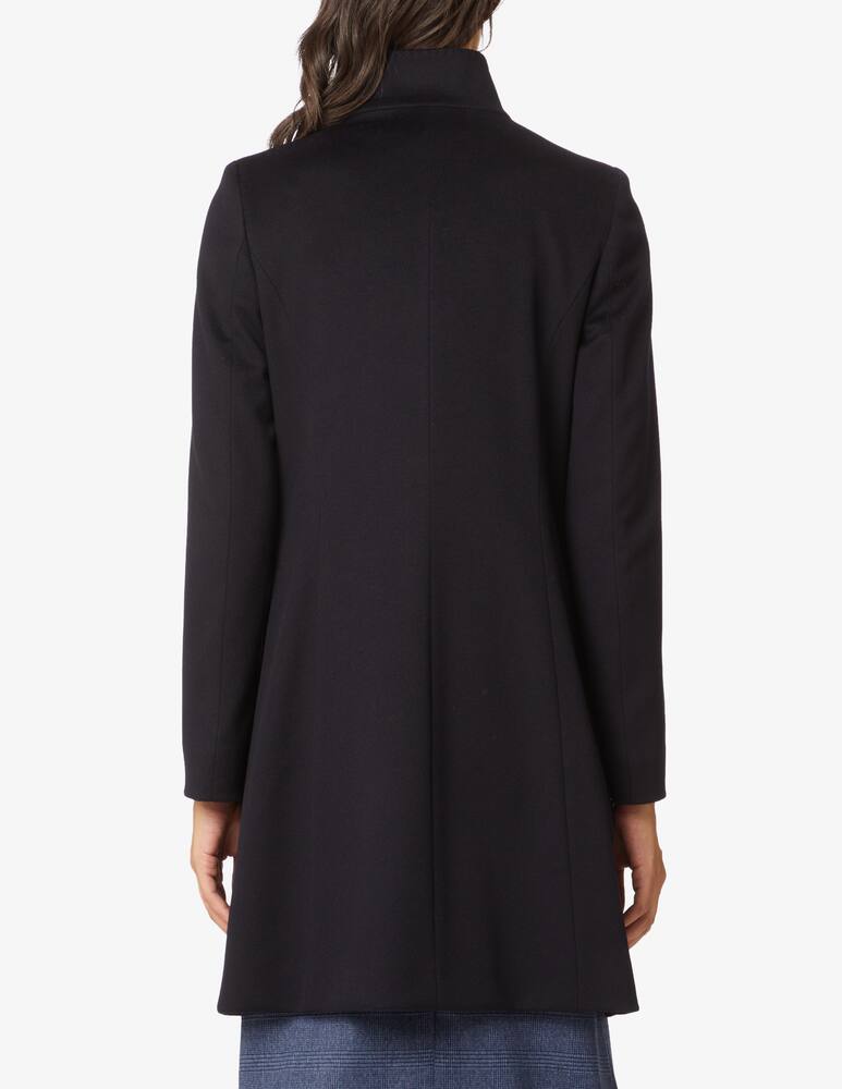 Cinzia Rocca Wool short coat - Black - picture 3 Cinzia Rocca Wool short coat - Black - picture 3