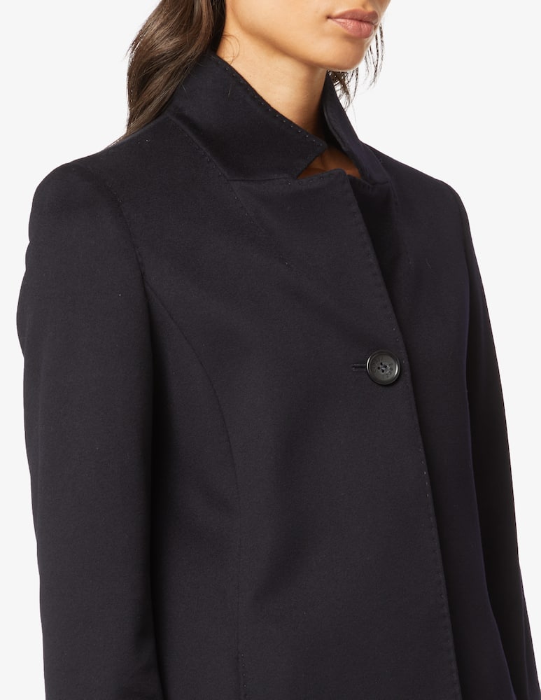 rinascente Cinzia Rocca Wool short coat  - Black