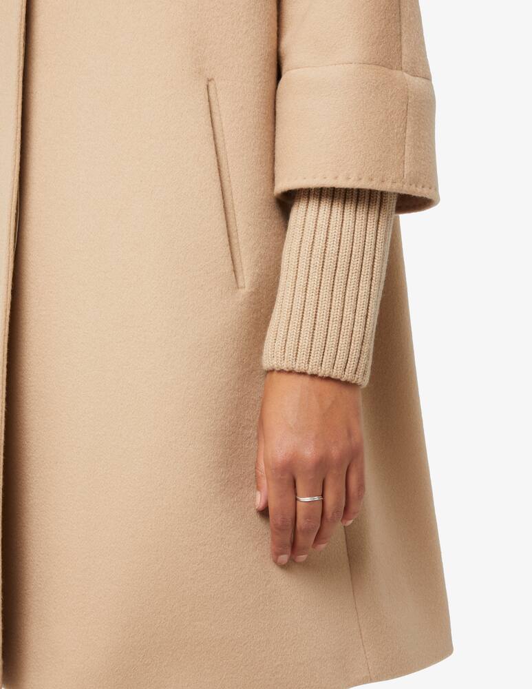 rinascente Cinzia Rocca Wool bland coat - Beige