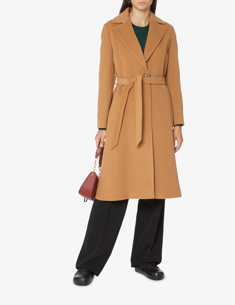 rinascente Cinzia Rocca Cappotto lungo con cintura - Marrone