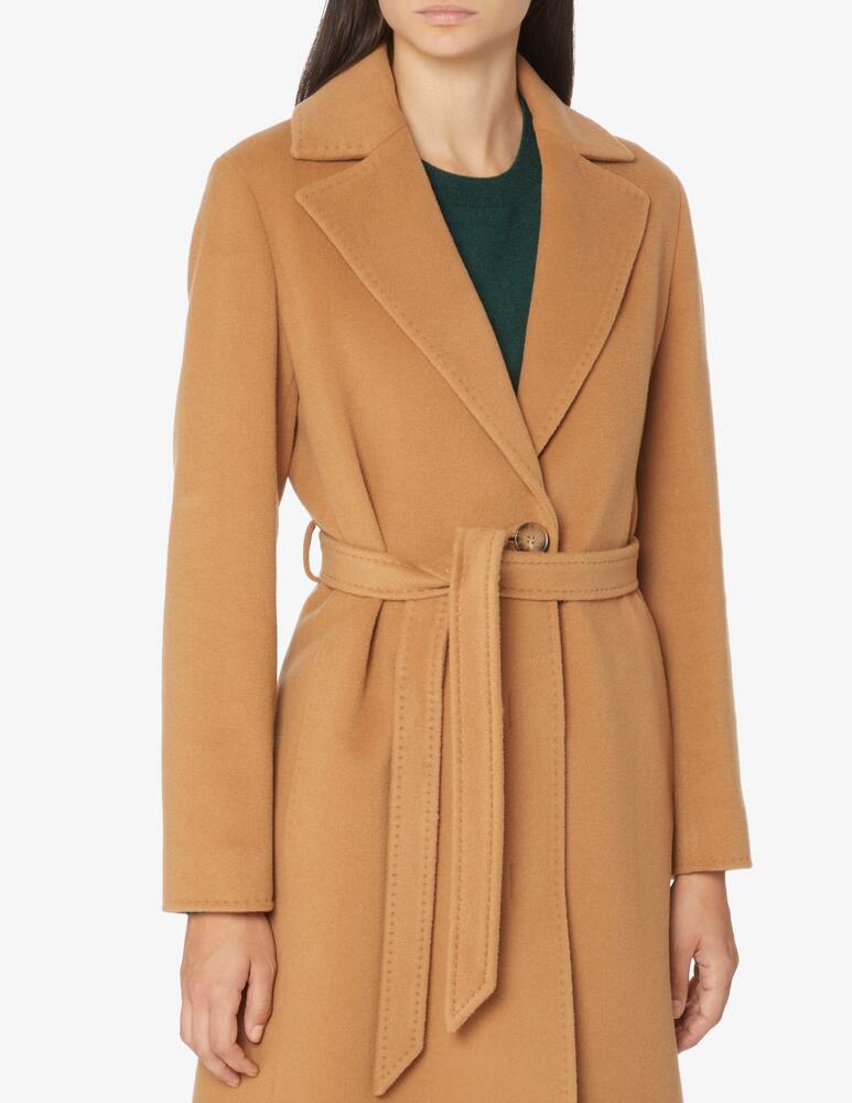 rinascente Cinzia Rocca Cappotto lungo con cintura - Marrone