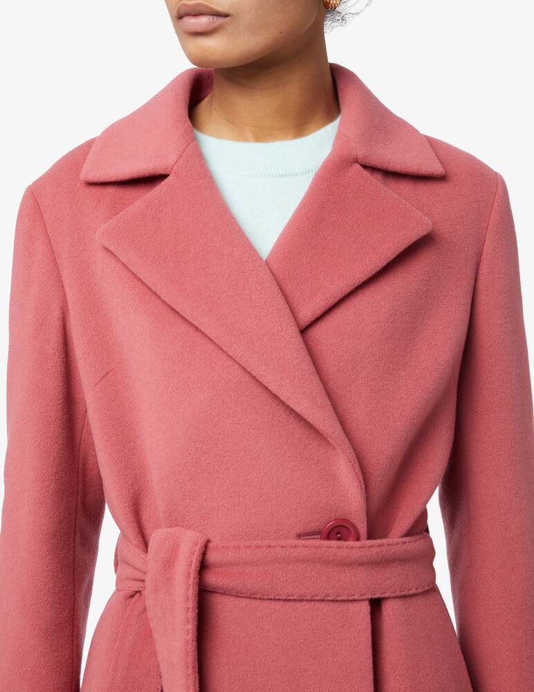 rinascente Cinzia Rocca Cappotto con cintura - Rosa