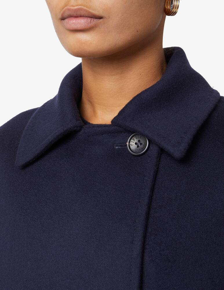 rinascente Cinzia Rocca Double-breasted circle recycle jacket - Blue