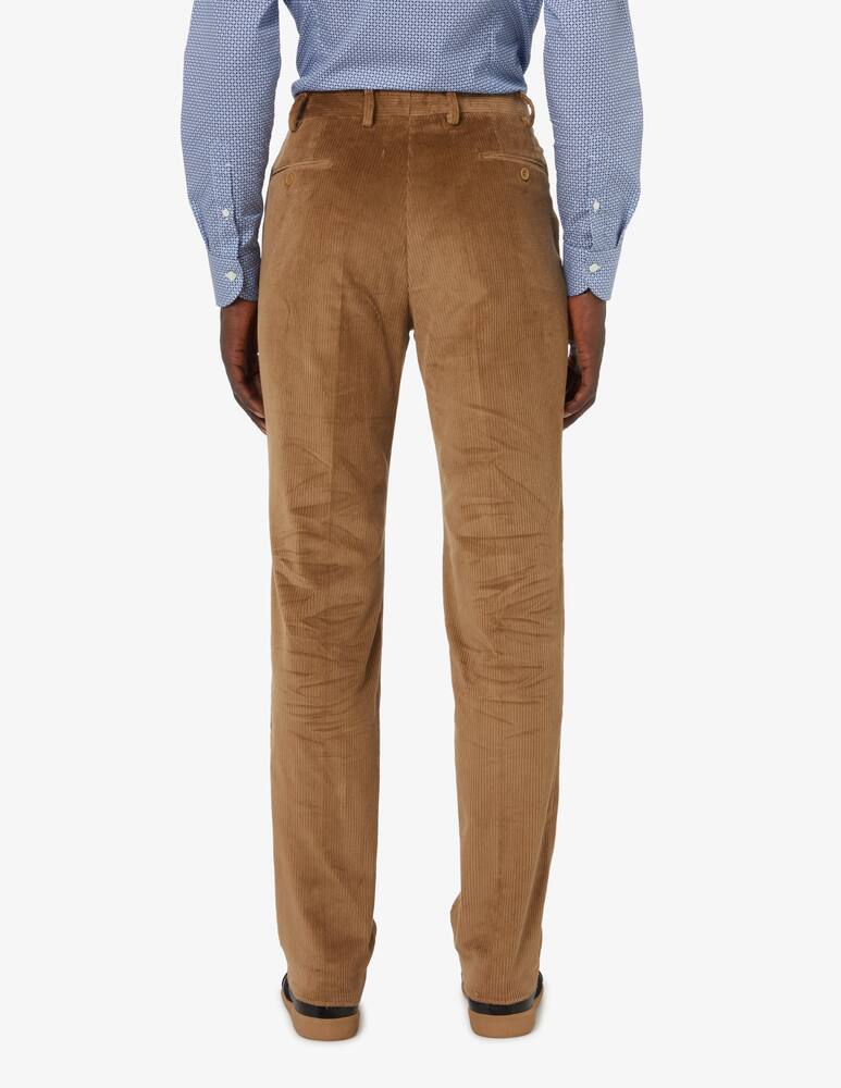 Sartoria Italiana Velvet trousers - Brown - picture 3 Sartoria Italiana Velvet trousers - Brown - picture 3