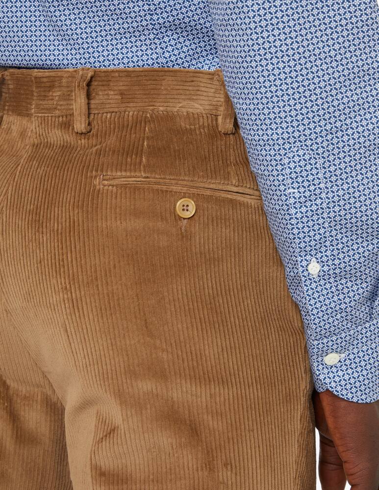 Sartoria Italiana Velvet trousers - Brown - picture 4 Sartoria Italiana Velvet trousers - Brown - picture 4