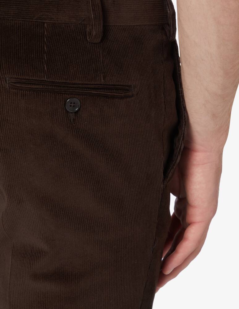 rinascente Sartoria Italiana Pantaloni in velluto - Marrone