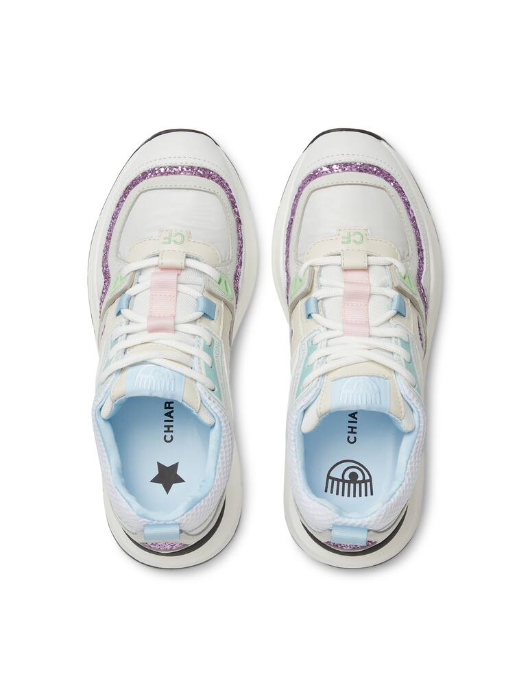 rinascente Chiara Ferragni Sneakers basse running patchwork
