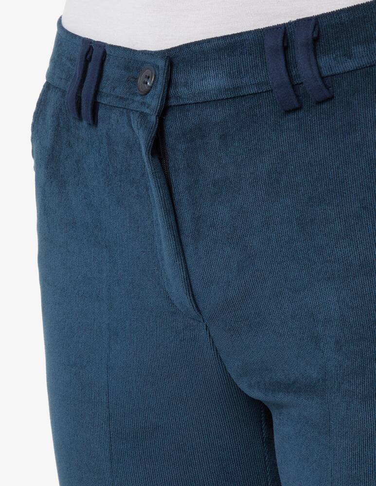 rinascente Elizabeth Ascot Velvet trousers - Blue