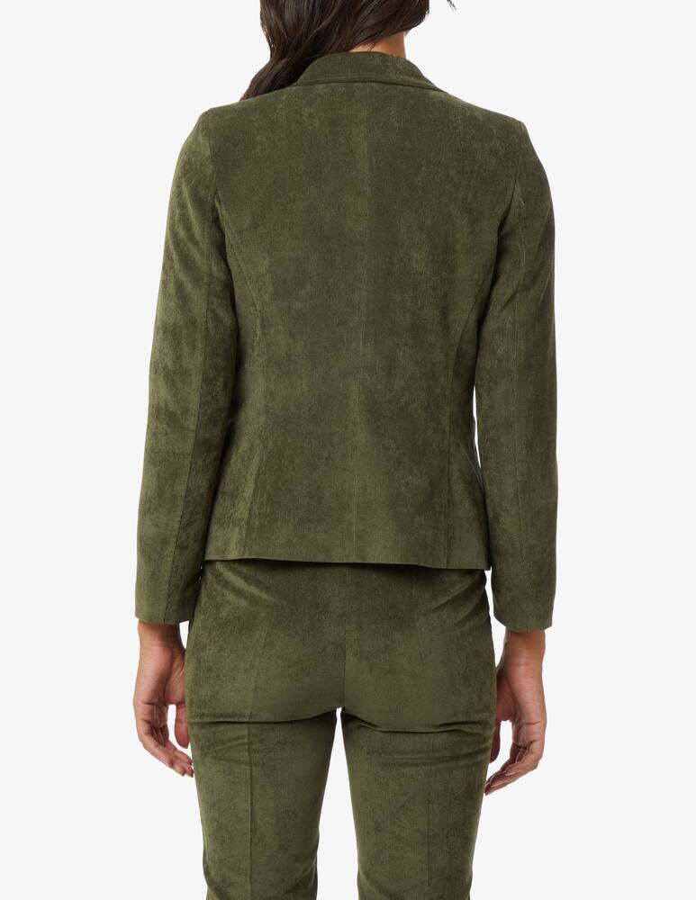 rinascente Elizabeth Ascot Giacca foderata velluto - Oliva