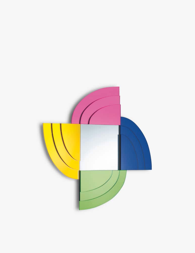 Glas Italia Specchio Di Dioniso 5 Multicolor - immagine 1 Glas Italia Specchio Di Dioniso 5 Multicolor - immagine 1