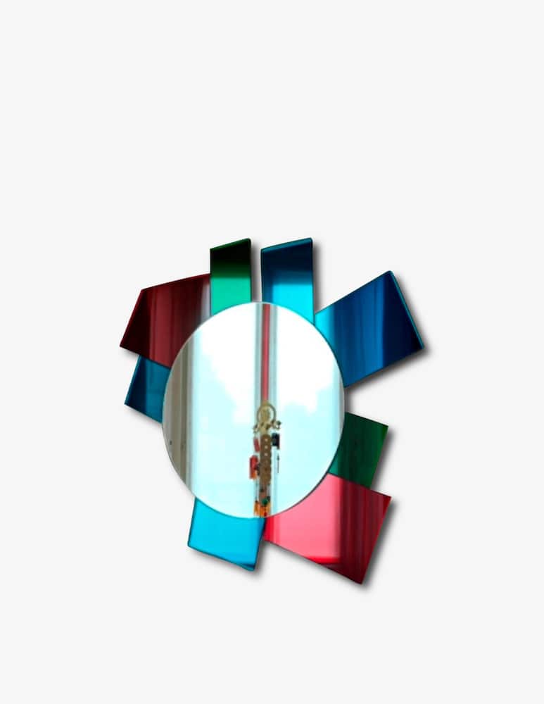 Glas Italia Specchio Di Dioniso 6 Azzurro - immagine 3 Glas Italia Specchio Di Dioniso 6 Azzurro - immagine 3