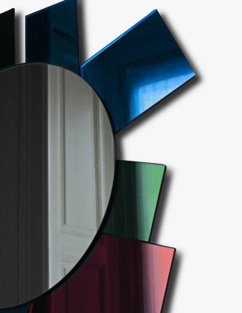 rinascente Glas Italia Specchio Di Dioniso 6 Azzurro