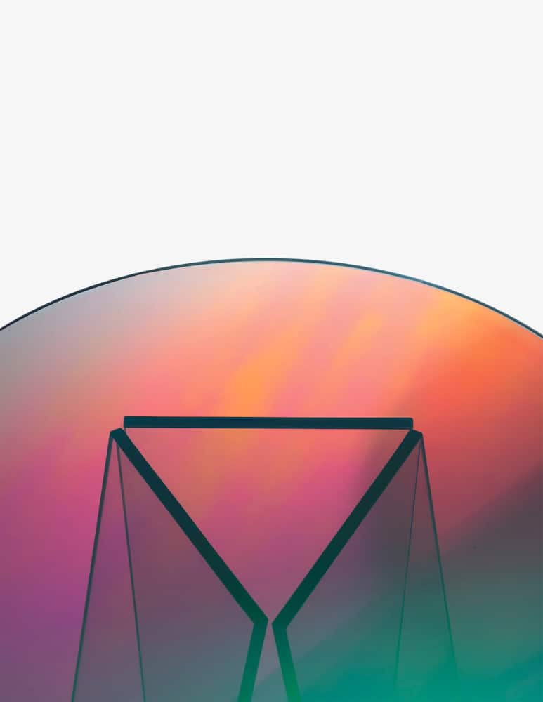 rinascente Glas Italia Tavolino Shimmer H45Cm